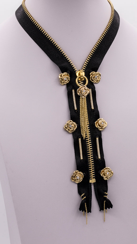 Roses and Stems with Tassel {unzipped collection}